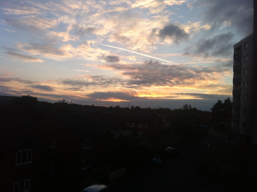 A few minutes later, and some how a bit clearer.