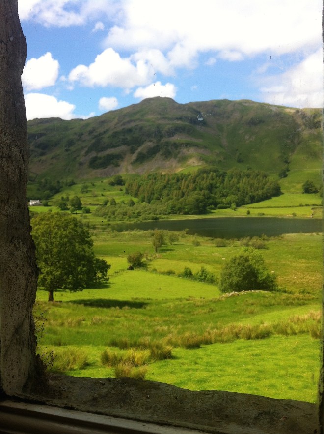 The view from my bedroom window for the week. 