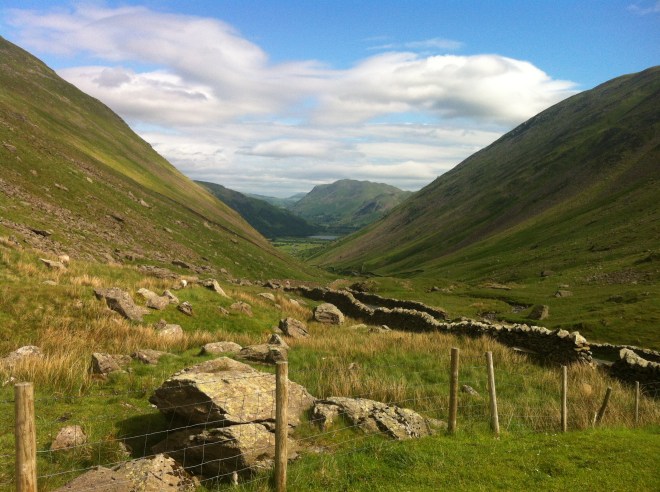 That's Brothers Water in the distance. 