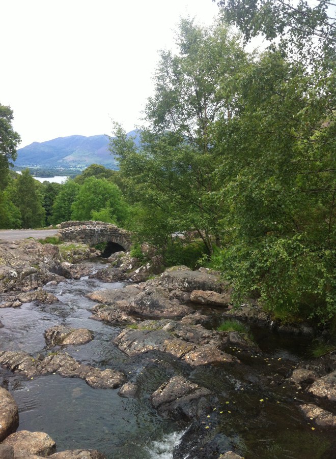 Ashness Bridge, one of Britain's most photographed bridges :)