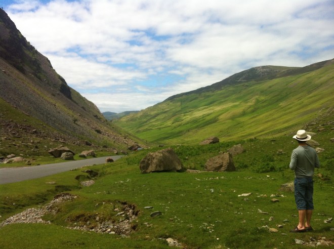Nick admiring the view :)