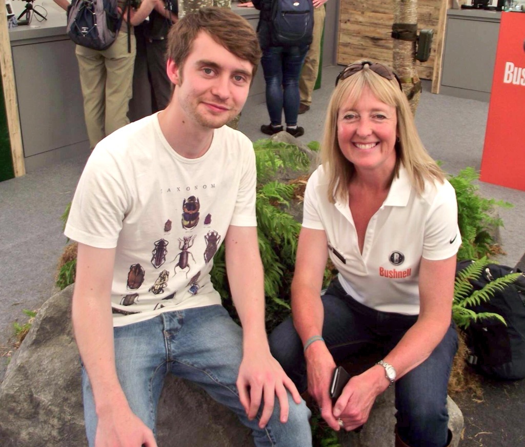 Birdfair 2015 - Me and Kate MacRae